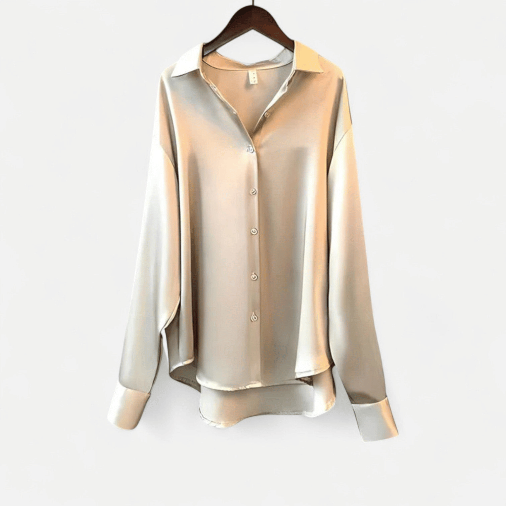 Camisa Mujer | Estilo Clásico con Botonadura Oculta