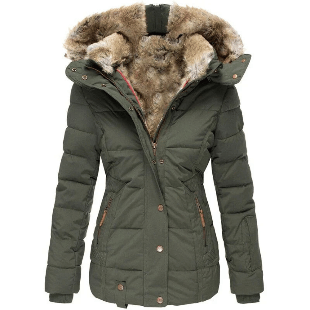 Abrigo Mujer | Invierno Moderno con Forro Acolchado