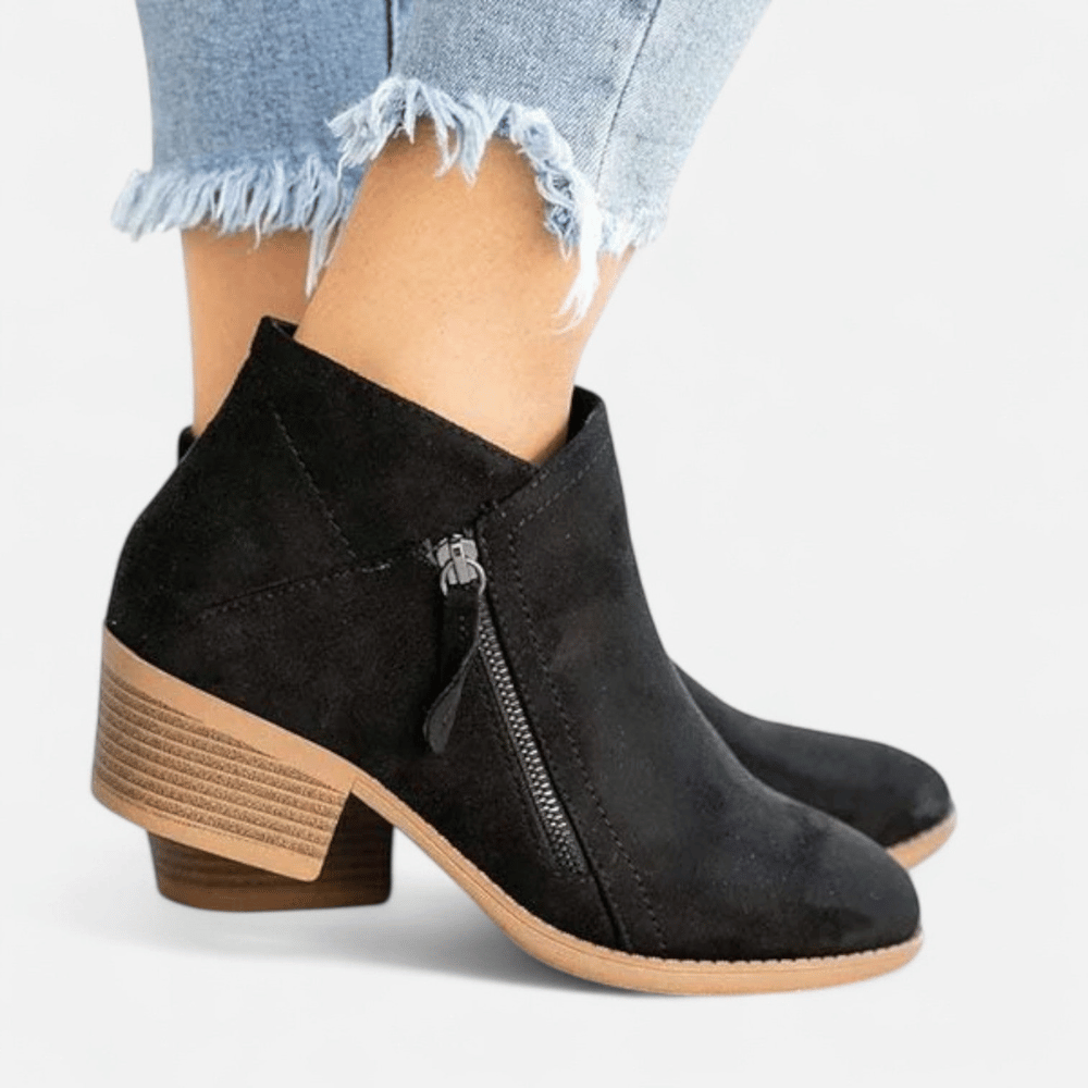 Botas Mujer | Estilo Casual con Cremallera Lateral