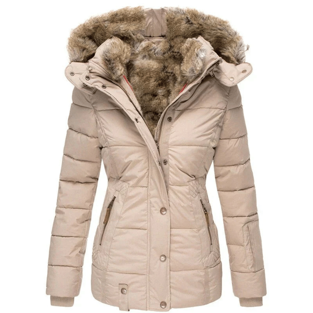 Abrigo Mujer | Invierno Moderno con Forro Acolchado