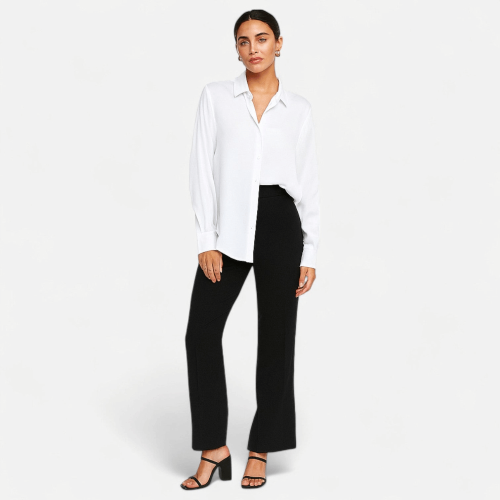 Camisa Mujer | Estilo Clásico con Botonadura Oculta