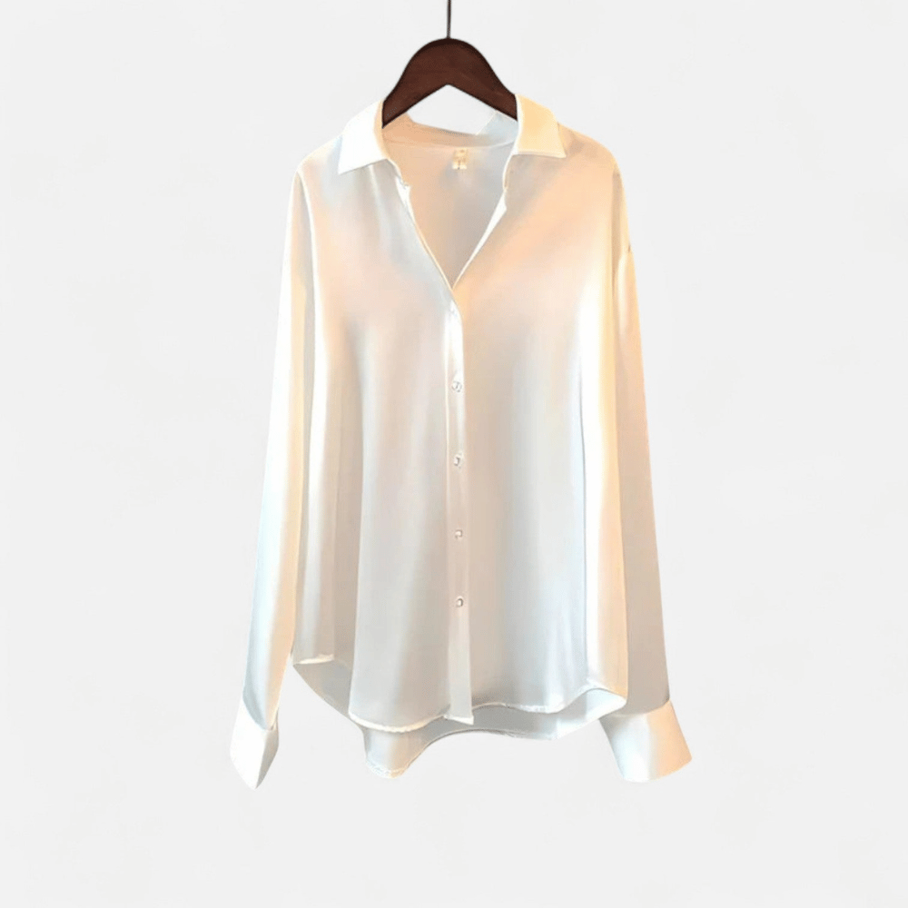 Camisa Mujer | Estilo Clásico con Botonadura Oculta