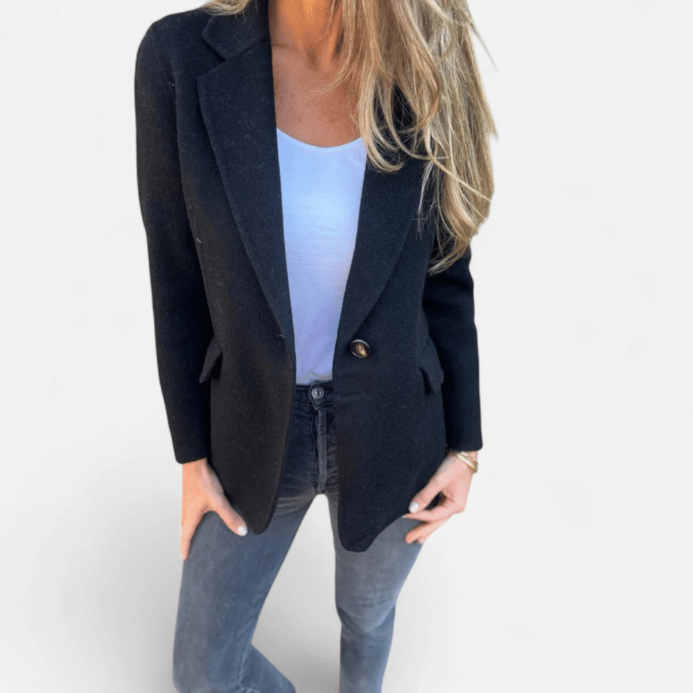 Chaqueta Mujer | Casual Manga Larga con Solapa Clásica