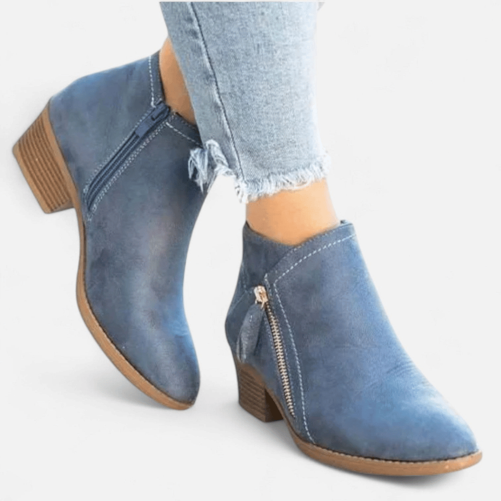 Botas Mujer | Estilo Casual con Cremallera Lateral