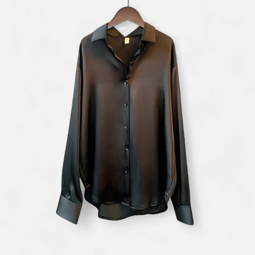 Camisa Mujer | Estilo Clásico con Botonadura Oculta