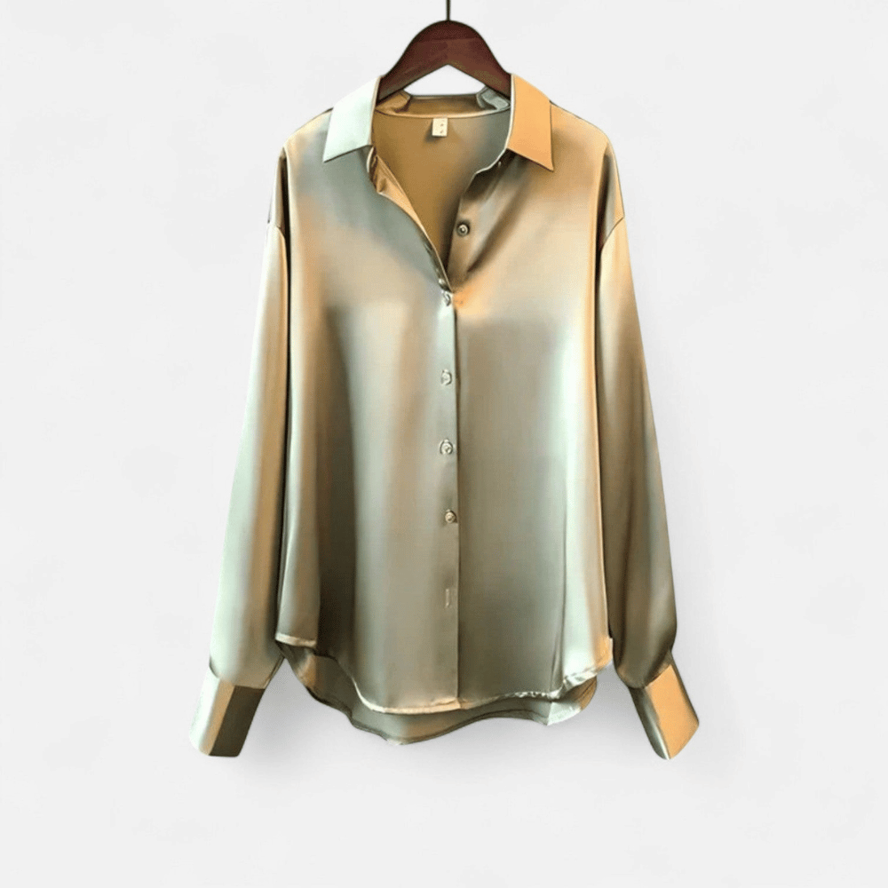 Camisa Mujer | Estilo Clásico con Botonadura Oculta