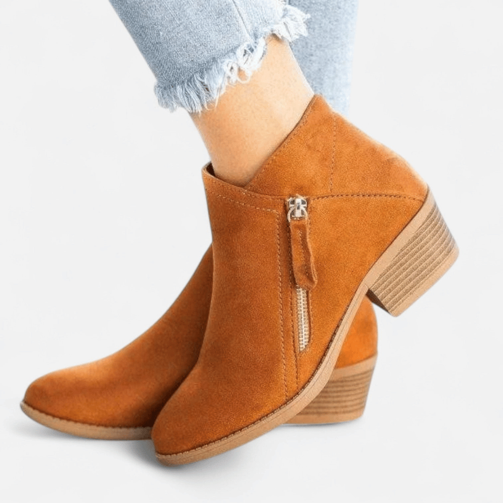 Botas Mujer | Estilo Casual con Cremallera Lateral