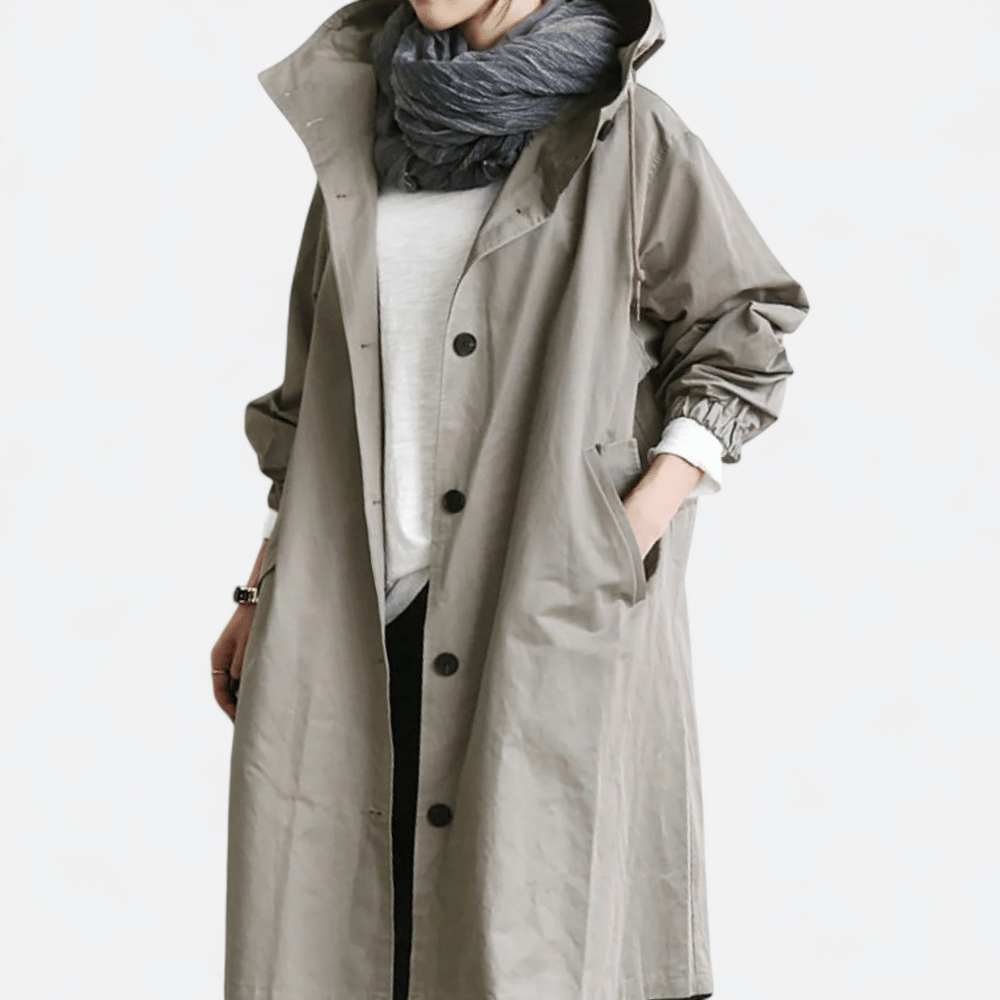 Gabardina Mujer | Con Capucha Atemporal