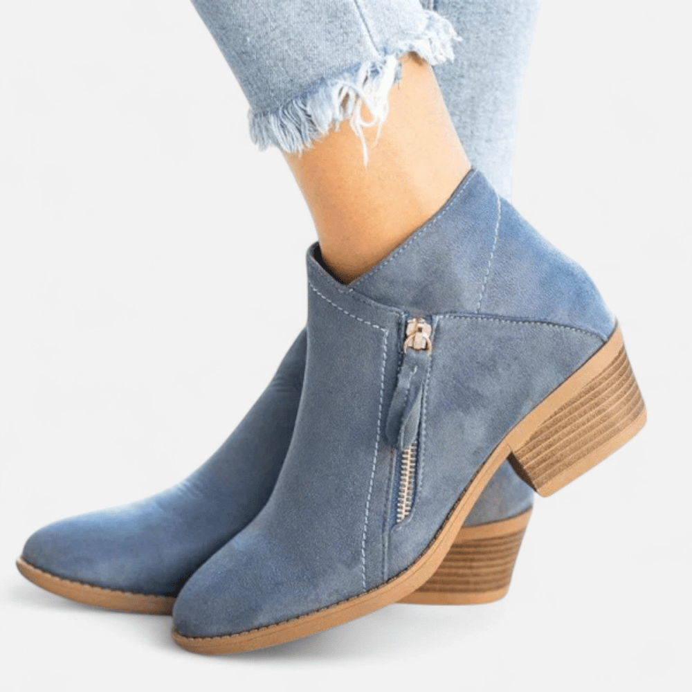 Botas Mujer | Estilo Casual con Cremallera Lateral